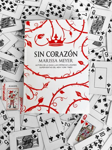 Libro sin corazon heartless marissa meyer Heartless Marissa Meyer, Marissa Meyer, Harry Potter Tumblr, Reading Journal, I Love Books, Love Book, Book Lists, Book Lovers, Book Cover