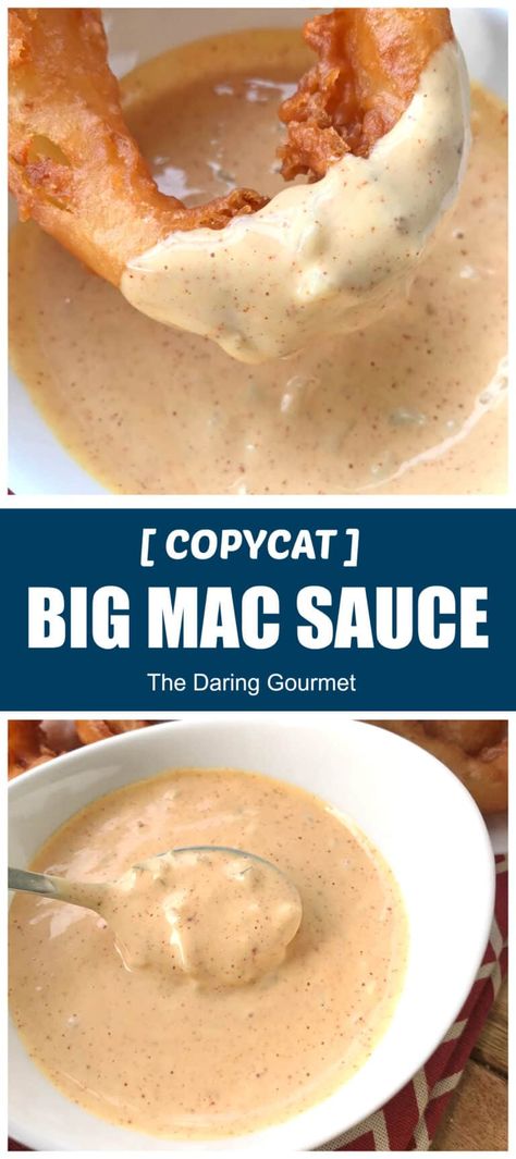 Big Mac Sauce (Copycat) Special Sauce For Burgers, Copycat Big Mac Sauce, Sauce For Burgers, Copycat Big Mac, Pickles Onions, Homemade Big Mac Sauce, Big Mac Sauce Recipe, Mac Sauce Recipe, Homemade Big Mac