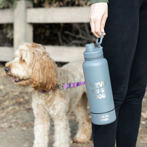 Rubyloo Water Bottle for Dogs and Dog Lovers Dog Water Bottle, Insulated Stainless Steel Water Bottle, Dog Mom Gifts, Mom Gifts, Pet Gift, Insulated Water Bottle, Best Christmas, Christmas Dog, Dog Bowls