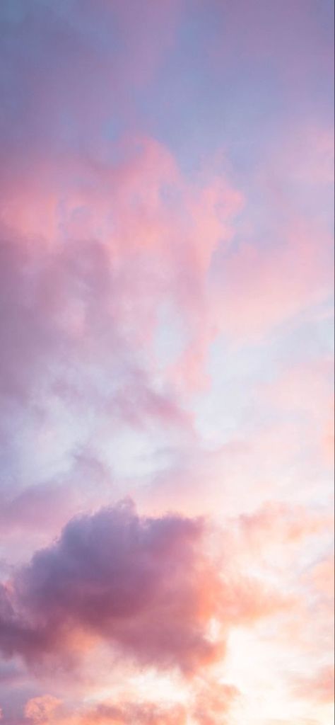 Pink Clouds Wallpaper, Pastel Sunset, Ceiling Murals, Cloud Wallpaper, Pretty Sky, Pink Clouds, New Backgrounds, Pastel Wallpaper, Sky And Clouds