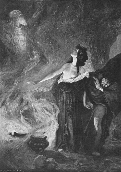 The Witch Of Endor, Witch Of Endor, Hans Baldung Grien, Witch Coven, Traditional Witchcraft, William Adolphe Bouguereau, Writing Fantasy, Heaven Art, Gustave Dore