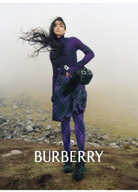 Blueberry Photo, British Countryside Fashion, Chile Fashion, Nature Editorial, Tyrone Lebon, Uk Landscapes, Burberry Clothing, Hermes Watch, Burberry Models