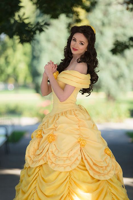 Belle by Sarah Ingle Belle Dress Costume, Belles Dress, Belle Dress Disney, Cosplay Disney, Disney Princess Cosplay, Belle Cosplay, Belle Costume, Disney Belle, Princess Cosplay