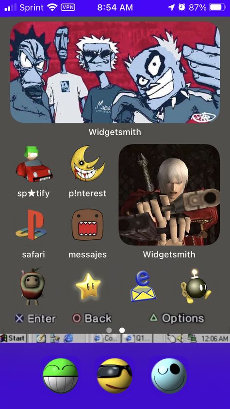 I Screen Widgets, How To Clean Your Phone Storage, Cool Iphone Homescreen, Ios Theme Ideas, Phone Aesthetic Homescreen, 2007 Wallpaper, Iphone Aesthetic Layout, Phone Layouts, Arte Peculiar