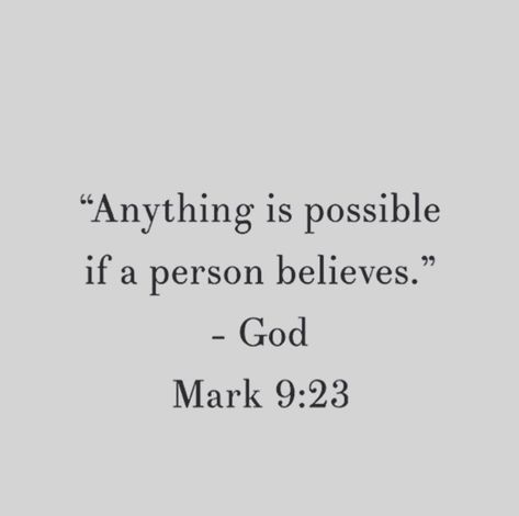 Anything Is Possible Quotes, Faith Art Journaling, Jesus Return, Powerful Bible Verses, Believe Quotes, God Loves Me, Anything Is Possible, Christian Quotes Inspirational, Religious Quotes