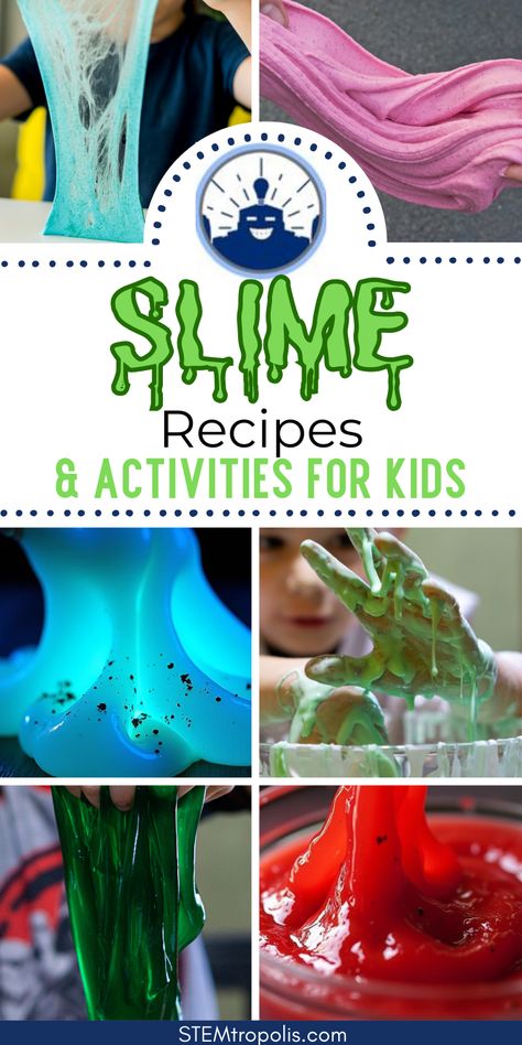 Ready to explore different kinds of slime? Learn how to make fluffy slime with shaving cream, sticky slime, and even puffy slime with these simple DIY slime recipes. Whether you want a glitter slime or a quick and easy slime craft, we’ve got you covered. These fun slime ideas use everyday slime ingredients and are perfect for kids’ science projects or just a creative afternoon. Dive into the world of slime with these easy recipes and let the fun begin! Making Slime For Kids, Easy Slime Recipe 2 Ingredients, Different Types Of Slime, Slime Science Fair Project, Easy Slime Recipes, Kids Science Projects, Puffy Slime, Slime With Shaving Cream, Stem Activities Middle School