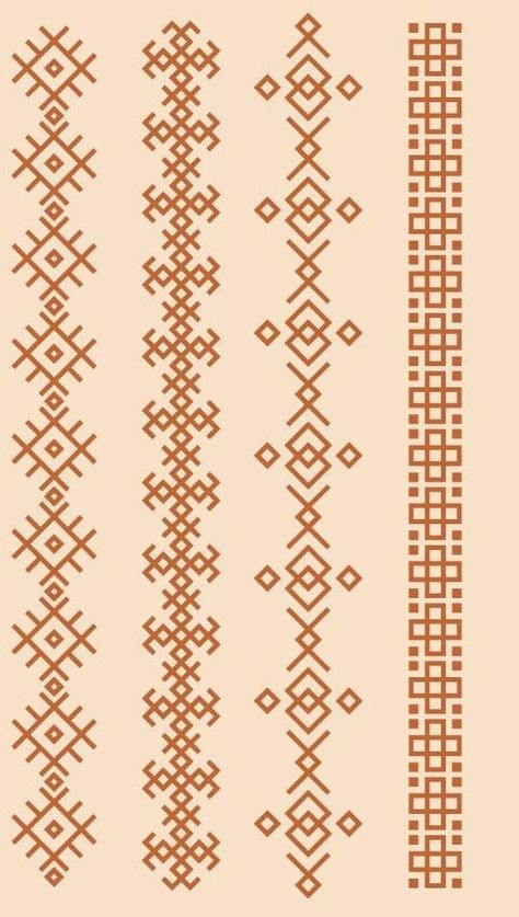 Geometric Embroidery Motifs, Saudi Pattern, Habesha Dress, Ethiopian Dress, Habesha Kemis, Arabic Pattern, Mandala Design Pattern, Abstract Pattern Design, Digital Borders Design