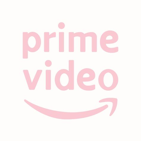 Prime Video Amazon Prime Video Logo Aesthetic, Pink Prime Video Icon, Prime Video App Icon, Prime Video Icon, App Icon Prime Video, Ipad Decor, Icon Rosa, Homescreen Icons, Pink Ipad