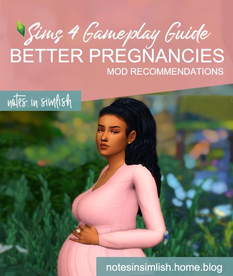 Better Pregnancies in Sims 4 – Notes in Simlish Los Sims 4 Mods, Sims Baby, Sims 4 Traits, Sims Packs, The Sims 4 Pc, Pelo Sims, The Sims 4 Packs, Sims 4 Children, Sims 4 Mm Cc