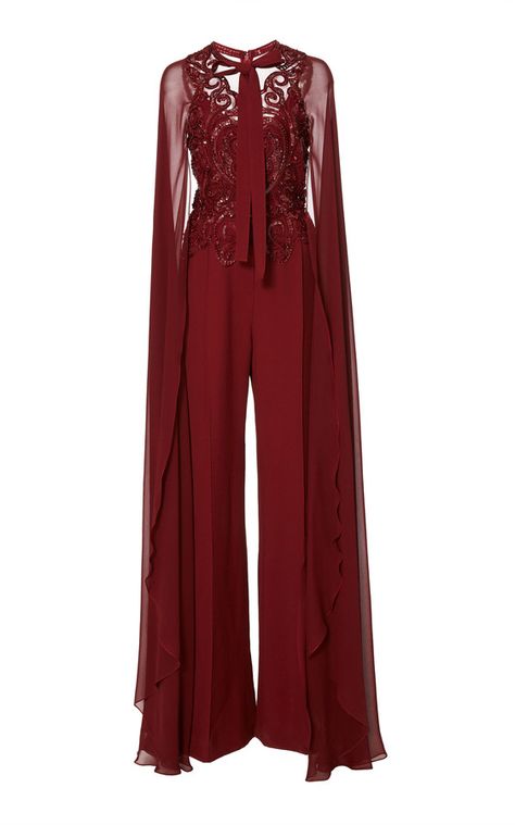 Elie Saab Jumpsuit, Wedding Guest Jumpsuit, Jumpsuit With Cape, Couture Jumpsuit, Mermaid Long Bridesmaid Dresses, Jumpsuit For Wedding Guest, Cape Jumpsuit, Wedding Outfits For Women, Long Cape