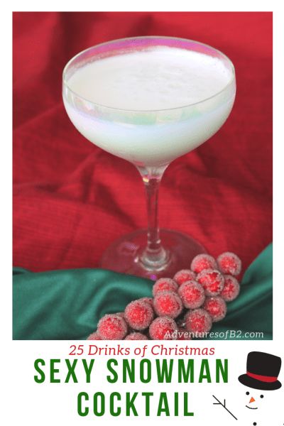 sexy snowman Cocktail is a fantastic winter cocktail that's so easy to make with only 3 ingredients! Day 11 on 25 drinks of Christmas and it is one of the best cocktails yet! #holidaycocktails #christmasdrinks Snowman Cocktail, Cocktails With Malibu Rum, Malibu Rum Drinks, Malibu Cocktails, Cocktails Easy, Christmas Cocktails Easy, Christmas Drinks Alcohol Recipes, Raspberry Cocktail, Christmas Drinks Alcohol