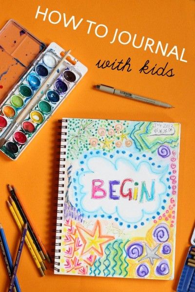 Creative Journal Ideas for Kids Journal Ideas For Kids, Creative Journal Ideas, Kids Art Journal, Kids Sketchbook, Art Journal Ideas, How To Journal, Ideas Journal, To Do Planner, Art Journal Prompts