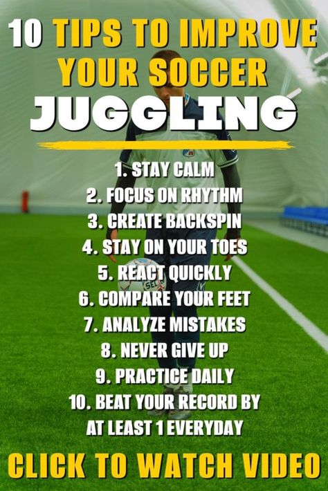 Soccer Juggling For Beginners, Juggle A Soccer Ball, Soccer Juggling, Funny Soccer Pictures, Soccer Training Workout, Soccer Problems, Soccer Skills Training, Soccer Practice Drills, Soccer Pro