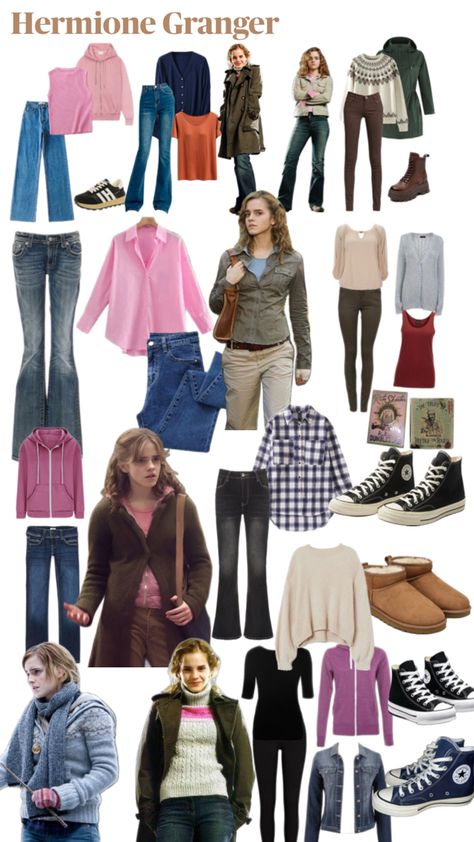 Hermione Style, Hermione Granger Style, Harry Potter Exhibition, Harry Potter Inspired Outfits, World Book Day Outfits, Hermione Granger Outfits, Bond Outfits, Granger Aesthetic, Harry Potter Outfit