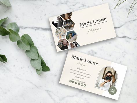 Calling Cards Design Ideas, Business Card Design With Picture, Photographer Card Design, Business Card Design With Photo, Photography Business Cards Ideas, Business Card Photo, Photography Card Design, Photographer Visiting Card, Photography Business Cards Creative