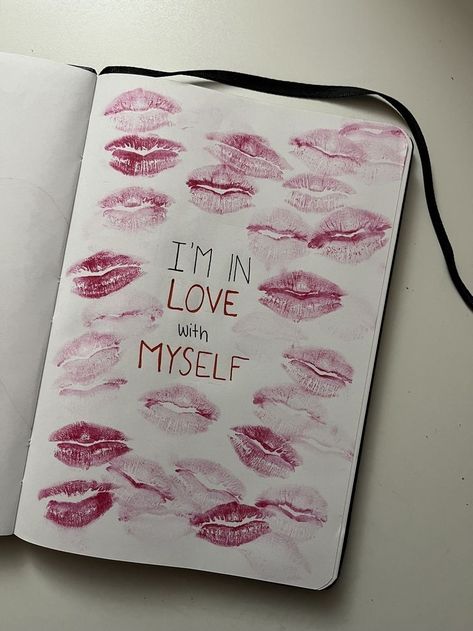 Burn Book Ideas Pages Inside, Empty Notebook Ideas, Diary Writing Ideas Personal, In Love With Myself, Empty Notebook, Mini Art Journal, Journal Inspiration Writing, Bullet Journal Quotes, Bullet Journal Ideas Templates