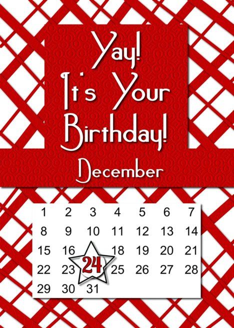 Your Birthday, Holiday Flyer Design, Birthday Date, Graduation Invitations Template, 26th Birthday, December Birthday, Birthday Dates, Birthday Card Template, Holiday Flyer