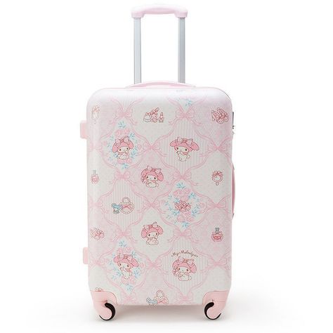 My melody Carry bag L Travel worldwide F/S SANRIO from JAPAN  | eBay ❤ liked on Polyvore featuring bags and luggage My Melodi, Sanrio Bags, Sanrio Bag, Cute Luggage, Stylish Luggage, Hello Kitty Bag, Sanrio My Melody, Pink Hello Kitty, Bag Suitcase