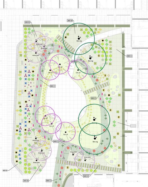 Urban Campus Lieven, Amsterdam by Bureau B+B « Landscape Architecture Platform | Landezine Landscape Plane, Landscape Diagram, Landscape Architecture Graphics, Architecture Concept Diagram, Architecture Sketchbook, Planting Plan, Gallery Wall Living Room, Concept Diagram, Architecture Graphics