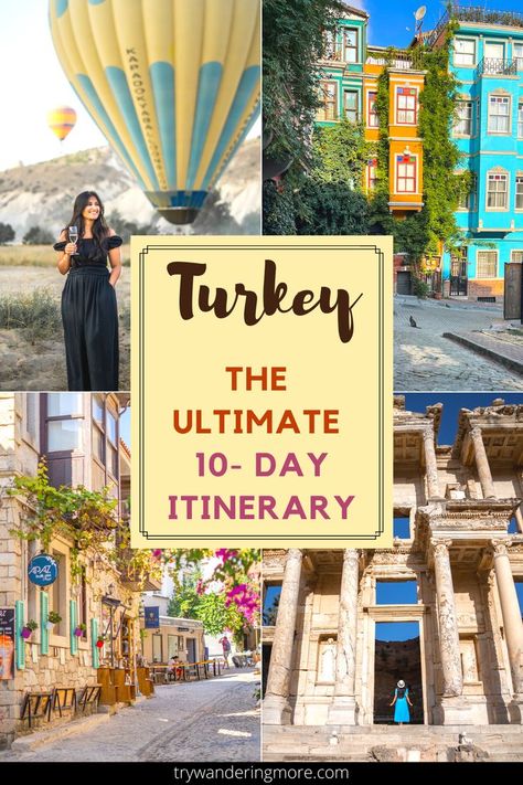 10 day turkey itinerary Turkey Itinerary, Turkey Travel Guide, Travel Prep, Visit Turkey, Turkey Travel, Travel Board, Istanbul Turkey, International Travel, Travel Itinerary