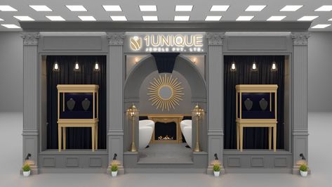 jewellery stall design :: Behance Jewellery Stall, Exhibition Stall Design, Stall Design, Exhibition Stall, Stall Designs, To Work, Sound, Design