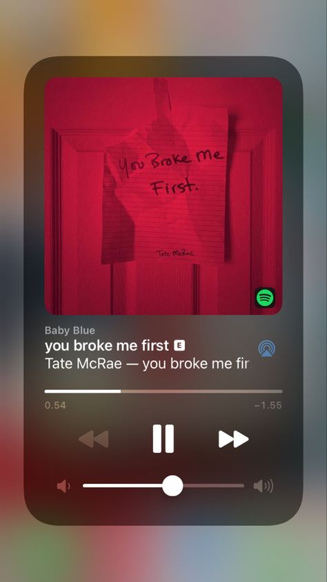 Screenshot Tatte McRae - you broke me first You Broke Me, Music Video Song, Lyrics Aesthetic, Spotify App, Me First, Music Poster, Song Lyrics, Music Videos, Finding Yourself