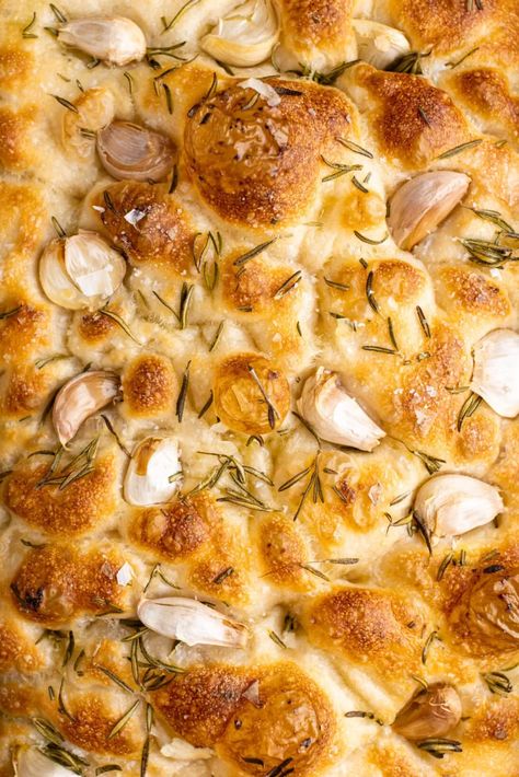 Sourdough Focaccia - The Bold Appetite No Knead Sourdough, Sourdough Focaccia Recipe, Foccacia Recipe, Sourdough Focaccia, Focaccia Recipe, Protein Bread, No Rise Bread, Focaccia Bread, No Knead