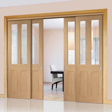 Shaker Interior Doors, Living Room Sliding Doors, Double Sliding Door, Room Divider Doors, Double Sliding Doors, Shaker Furniture, Modular Kitchen Design, Shaker Doors, Shaker Style Doors