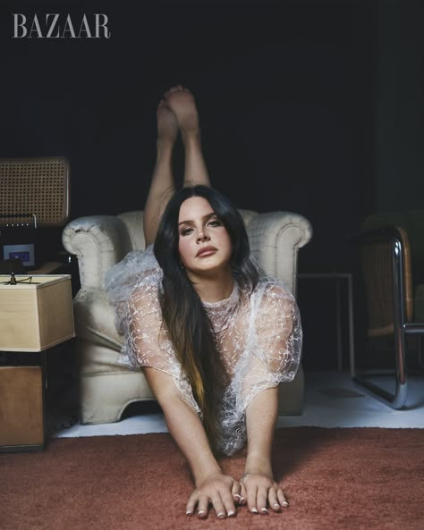 lana del rey for harper's bazaar december 2023 The Floor, Lana Del Rey, A Woman, Art