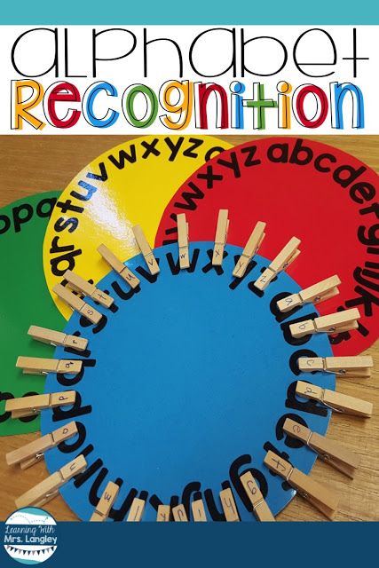 Letter Recognition Kindergarten, Abc Centers, Alphabet Activities Kindergarten, Alphabet Centers, Letter Recognition Activities, Kindergarten Letters, Alphabet Recognition, Alphabet Kindergarten, Kindergarten Centers