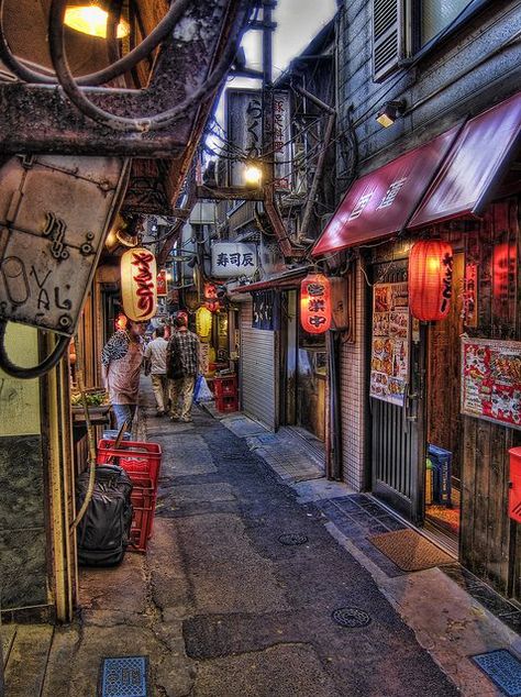 Omoide Yokocho Alley, Shinjuku, Japan ➤ Fuel your wanderlust at www.matadornetwork.com! Japan Street, Go To Japan, Kyushu, Japanese Architecture, Futurism, Okinawa, Japanese Culture, Tokyo Japan, Japan Travel