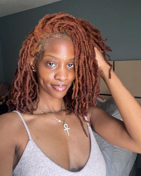 DesTheMermaid StacyTheSiren☾ (@_stvcy) • Instagram photos and videos Ginger Locs, Big Box Braids, Starter Locs, Locs Hairstyles, Loc Styles, Faux Locs, New Journey, Dream Hair, Box Braids