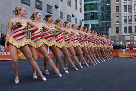 Rockettes perform at Rockefeller Plaza on the Today Show. Rockettes Christmas, The Rockettes, Rockefeller Plaza, Soldier Costume, Christmas Spectacular, Radio City Music Hall, Dapper Day, I Love Ny, Radio City