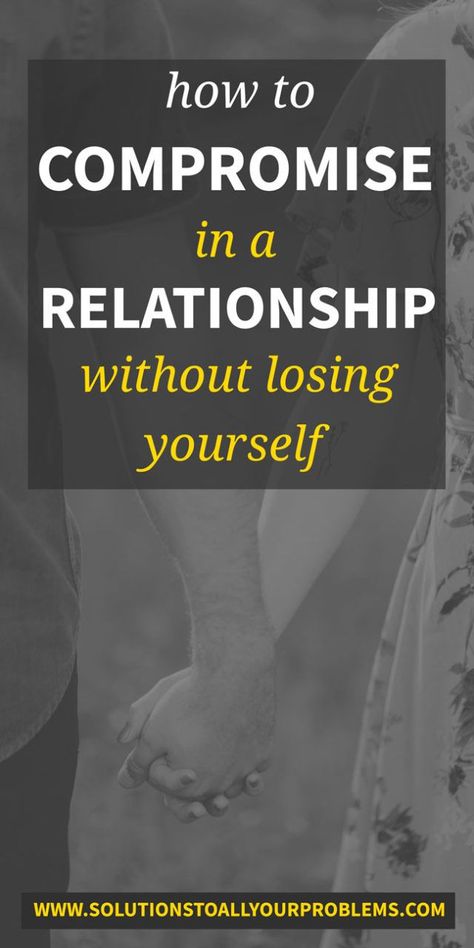 How to compromise in a relationship without losing yourself in the process. Compromise in relationships is hard, but here's what has saved my marriage... Compromise In Relationships, Compromise Quotes, Don't Lose Yourself, Tips For Introverts, Save Relationship, How To Communicate Better, New Relationship Advice, Losing Yourself, Relationship Mistakes