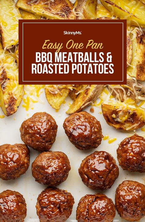 This classic and delectable one pan BBQ meatballs recipe, will enable you to enjoy your favorite cuisine without wrecking your diet! Bbq Meatball Recipe, Bbq Meatballs, Bbq Dishes, Meatballs Recipe, Healthy Family, One Pan Meals, Eating Recipes, Sheet Pan Recipes, One Pan