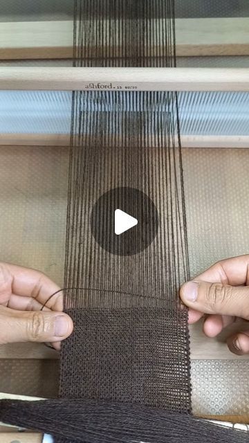 Vincent on Instagram: "I bought this Ashford rigid heddle loom last December 2022. And I finally get to use it today after 15 months of storage. 

This RHL is 40cm wide. 
I'm using the 60/10 (15 dpi) reed here. I also have 50/10 and 40/10, and the vari dent reed. 

I really like RHL since I like weaving plain weave and just highlight the material.

The yarn here is the handspun German merino from the previous reels. I'm hoping that the fibres would bloom and felt after wet-finishing." Ashford Loom, Rigid Heddle Loom, Heddle Loom, December 2022, Plain Weave, Loom, Weaving, Felt, Yarn