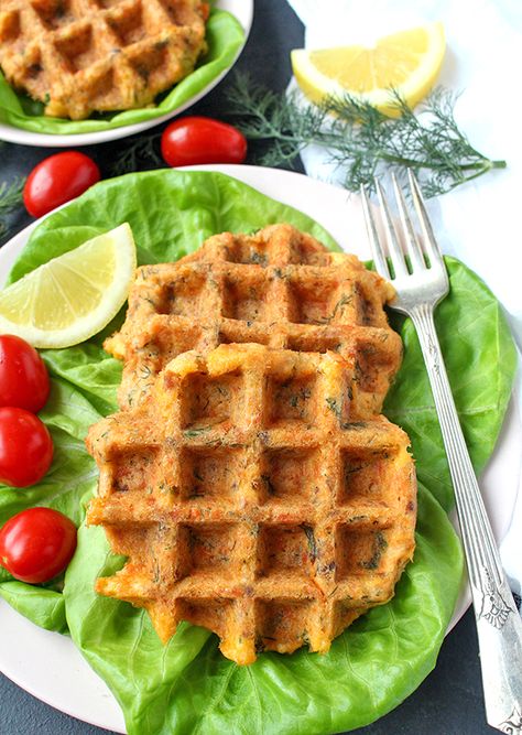 Salmon Chaffle Recipe, Salmon Chaffle, Salmon And Waffles, Salmon Waffles, Whole30 Salmon Cakes, Paleo Waffles Almond Flour, Paleo Crab Cakes, Whole30 Salmon, Paleo Salmon Cakes