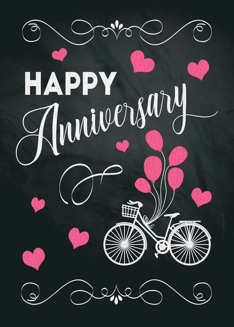 Happy Anniversary Chalkboard with Bike and Hearts for Spouse card #Ad , #sponsored, #Chalkboard, #Anniversary, #Happy Scrapbook Doodles, Anniversary Chalkboard, Cute Drawings Of Love, Chalkboard Writing, 50 Anniversary, Happy 50th Anniversary, Chalkboard Art, Couple Drawings, Anniversary Card