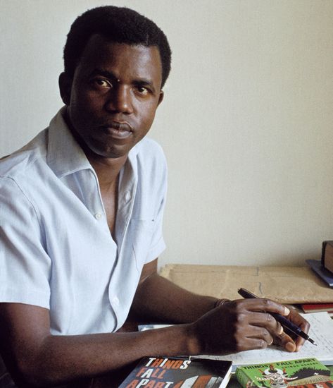 Chinua Achebe Chinua Achebe Books, Chinua Achebe, African Literature, Lillian Gish, Bard College, Review Essay, Joseph Conrad, Famous Novels, History People