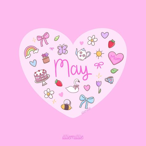 Happy May! 💖🌼🍓🌷🦢🐝🍰🎀🫖 I hope you have an amazing month, friends! (How is it May already!?) What are you looking forward to this month? And where are all my May birthday babies? Happy birthday month to you! 🎂🥳 #newmonth #firstofthemonth #may #may2024 #stickershop #springaesthetic #bowseason Happy Birthday Month, Bow Season, May Birthday, Happy May, Spring Aesthetic, New Month, Birthday Month, May I, Sticker Shop