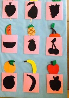 Fruits And Vegetables Craft, Vegetables Craft, Vegetables Preschool, Vegetable Crafts, Fruit Crafts, Different Fruits And Vegetables, Fruit Packaging, Fruit Displays, Kindergarten Lesson Plans