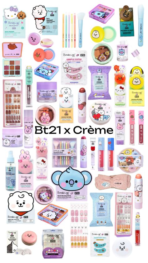 #byme#fypp#prtt#bt21#bts#kpop#creme#skincare#kbeauty Sheet Mask, Beauty Room, Body Hair, K Beauty, Lip Tint, Cartoon Art Styles, Skincare Products, The Balm, Hair Care