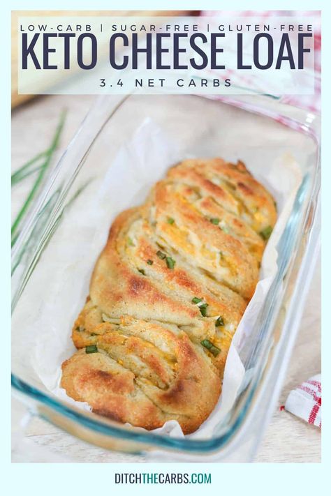 Cheese Bread Loaf, Keto Cheese Bread, Bread With Cheese, Cheese Loaf, Fat Head Dough, Almond Flour Bread, Cheese Bread Recipe, Flour Bread, Fat Head