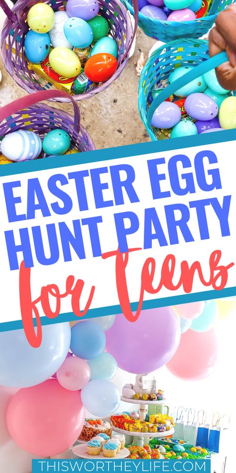 Easter Party Ideas For Teens, Easter Hunt Ideas For Teens, Teenage Easter Egg Hunt Ideas, Easter Egg Hunt For Teenagers, Teenager Easter Egg Hunt, Teen Egg Hunt Ideas, Teenage Easter Egg Hunt, Easter Egg Hunt For Teens, Easter Games For Teens