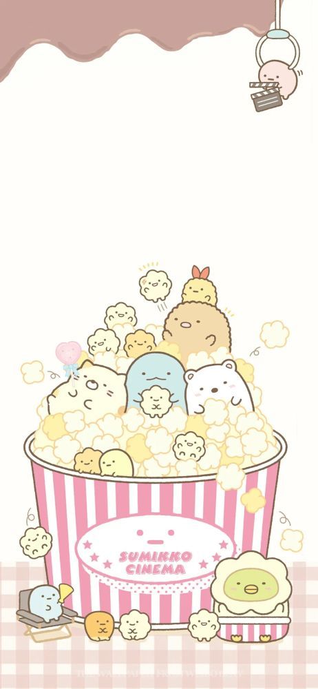 Mobile wallpaper丨 easy bear and corner creatures - laitimes Sumiko Gurashi, Chibi Stickers, Cute Kawaii Animals, Sumikko Gurashi, Cute Frames, Cute Planner, Kawaii Doodles, Kawaii Animals, Art Appreciation