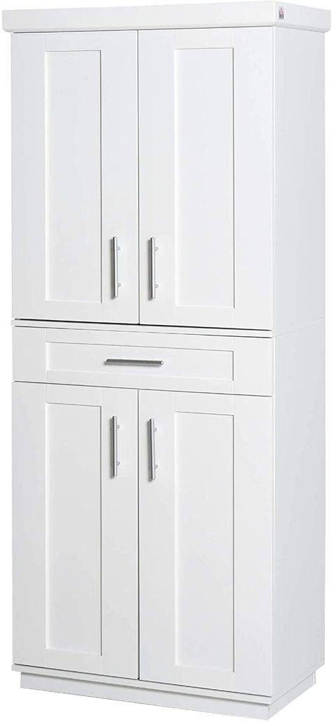 Free Standing Pantry, Dining Room Gray, Modern Kitchen Pantry, Kitchen Pantry Cupboard, Freestanding Cabinet, Tall Storage Cabinet, Newage Products, Pantry Cupboard, Freestanding Kitchen