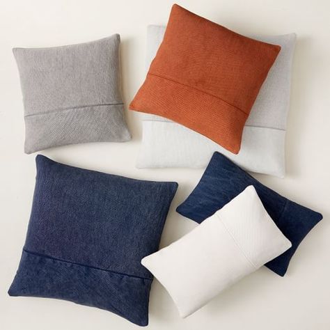 Artisanal Accents | West Elm West Elm Pillows, West Elm Kids, Modern Throw Pillows, Canvas Pillow, Velvet Pillow Covers, Pottery Barn Teen, Key Details, Velvet Pillows, Bedding Shop