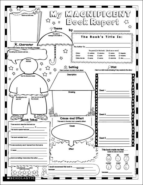 Biography Book Report Template, Biography Book Report, Summarizing Activities, Book Report Template, 4th Grade Books, Personal Poster, Lap Books, English Education, Teaching Language