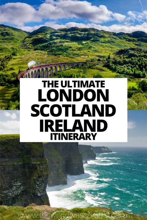 British Isles Travel, London To Scotland, Outlander Tour, Travel To London, Scotland Vacation, Ireland Road Trip, Ireland Itinerary, Ireland Tours, Scotland Trip