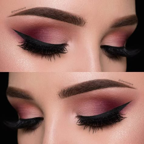 Black Eye Makeup, Makijaż Smokey Eye, Make Up Looks, Makeup Goals, Lily Collins, Gel Eyeliner, Eye Make, Love Makeup, Eyeshadow Looks